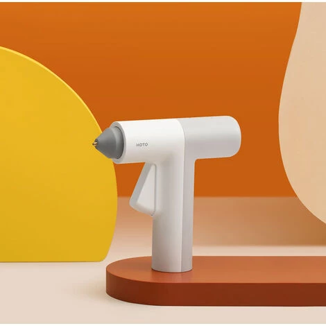 HOTO Pistolet A Colle Chaude Sans Fil Mini Kit De Pistolet A Colle Thermofusible Debout Avec 10 Batons De Colle/batterie 2000mAh/couvercle Anti-chaud Amovible Pour Les Projets De Bricolage Et Les Reparations Rapides A Domicile, Modele: Blanc 1 4 HOTO Pistolet A Colle Chaude Sans Fil Mini Kit De Pistolet A Colle Thermofusible Debout Avec 10 Batons De Colle/batterie 2000mAh/couvercle Anti-chaud Amovible Pour Les Projets De Bricolage Et Les Reparations Rapides A Domicile, Modele: Blanc 1 – Image 4