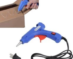 ILOVEMILAN Pistolets à Colle Chaude 1PC, Pistolets à Colle Thermofusible 20W Pistolets à Déclenchement à Deux Doigts Pour Les Amateurs De Bricolage Artisanat Art Faisant Des Réparations à Domicile US 110-240V -Pistolet à colle Soldes 36738697 5