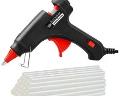 SUNFLOWER Pistolet à Colle Chaude 20W,ensemble De Pistolet à Colle Version Mise à Jour & Package Bricolage Et Réparations Rapides Dans Maison & Bureau