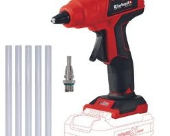 Einhell Pistolet à Colle Sans Fil TE-CG 18 Li - Solo Power X-Change (18V, Prêt à L’emploi En 120 Secondes, Avec 5 Bâtons De Colle 12mm + Embout Plat) Livré Sans Batterie Ni Chargeur 7 Einhell Pistolet à Colle Sans Fil TE-CG 18 Li - Solo Power X-Change (18V, Prêt à L’emploi En 120 Secondes, Avec 5 Bâtons De Colle 12mm + Embout Plat) Livré Sans Batterie Ni Chargeur -Pistolet à colle Soldes 37014971 3