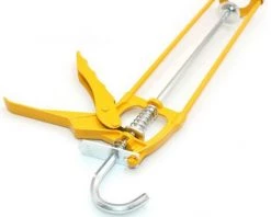 DONTODENT Pistolet à Colle Structurelle, Type Manuel à économie De Main-d'œuvre, Jaune