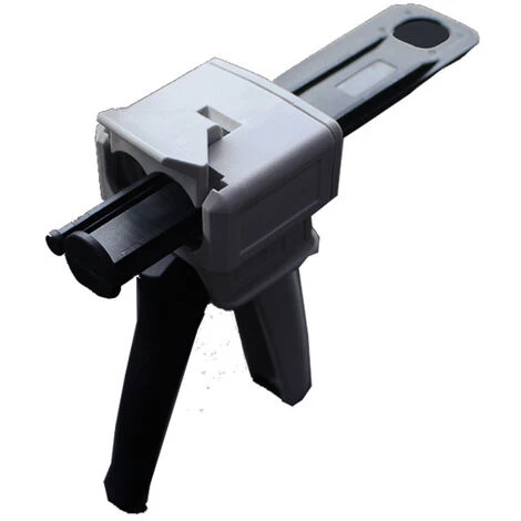 DONTODENT Pistolet à Colle Manuel Avec Boucle En Métal, Blanc Cassé 1 DONTODENT Pistolet à Colle Manuel Avec Boucle En Métal, Blanc Cassé