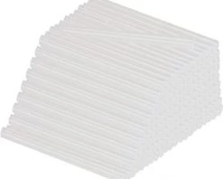 TANABATA Pistolet à Colle Chaude, Colle Pour Mini Pistolet Avec 40 Bâtons De Colle Flexible Haute Température Pour Les Petits Projets De Bricolage,Artisanat,Maison,Bureau-Bleu