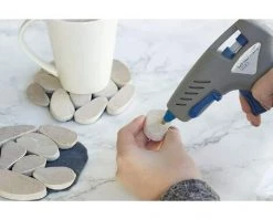 VERSAILLESFR 930 Pistolet à Colle Chaude - Versailles Kit Avec 2 Températures De Chauffe Avec 28 Bâtons De Colle 7mm -Pistolet à colle Soldes 44090276 4