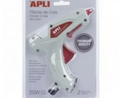 GENÉRICA Apli Pistola In Silicone Caldo Blanca 20w Più 2 Bar