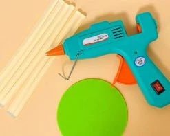 Pistolet à Colle Thermofusible, Interrupteur De Ruban Rapide, Manuel De Ménage De 7 Mm (paquet Simple De 20 W),HANBING -Pistolet à colle Soldes 45488065 4