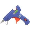 ELLE Pistolet à Colle Chaude 50pcs Bâtons Chauffrage Rapide Et Sûr Pistolet à Colle 20W, Y Compris Un Anti écoulement Pour Réparation, Artisanat, DIY, Maison, Bricolage, Bureau- Bleu