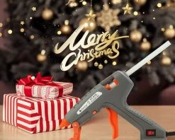 CADEAU Pistolet à Colle Chaude 100W Pistolet à Colle Our D'artisanat De Bricolage Réparation De Bureaux Bois -Pistolet à colle Soldes 48782906 5