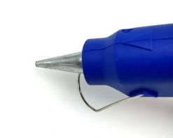 CADEAU Pistolet à Colle Chaude Chauffrage Rapide Et Sûr Pistolet à Colle 20W Y Compris Un Sac à Outils Anti écoulement Pour Réparation Artisanat DIY Maison Bricolage Bureau- Bleu -Pistolet à colle Soldes 48783006 4