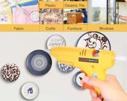 SUPERSELLER Pistolet à Colle Pistolet à Colle Thermofusible 60 W/100 W Puissance Réglable Machine à Colle Thermofusible Multifonctionnel Industriel Ménage Bricolage Pistolet à Colle Jaune GT-10, Jaune - Jaune 9 SUPERSELLER Pistolet à Colle Pistolet à Colle Thermofusible 60 W/100 W Puissance Réglable Machine à Colle Thermofusible Multifonctionnel Industriel Ménage Bricolage Pistolet à Colle Jaune GT-10, Jaune - Jaune -Pistolet à colle Soldes 50062942 5