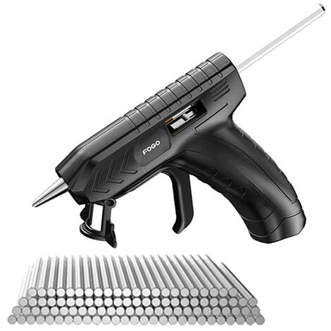 LIFCAUSAL Machine De Colle Thermofusible Sans Fil USB Rechargeable Craft DIY Kits D'outils De Réparation Avec Baton De Colle 100 Pièces 1 LIFCAUSAL Machine De Colle Thermofusible Sans Fil USB Rechargeable Craft DIY Kits D'outils De Réparation Avec Baton De Colle 100 Pièces