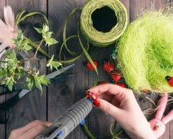 CADEAUX 10 Pièces Nécessaires 7 Mm * 190 Mm Bâtons De Colle Thermofusible Outil D'artisanat De Pistolet électrique, Bâtons De Pistolet à Colle Chaude Adhésifs Puissants De Longue Taille (pistolet à Colle Chaude Non Inclus) -Pistolet à colle Soldes 51213572 4