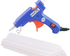 CADEAUX 10 Pièces Nécessaires 7 Mm * 190 Mm Bâtons De Colle Thermofusible Outil D'artisanat De Pistolet électrique, Bâtons De Pistolet à Colle Chaude Adhésifs Puissants De Longue Taille (pistolet à Colle Chaude Non Inclus) -Pistolet à colle Soldes 51213572 5