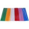 ASUPERMALL 25 PCS Bâton De Colle Chaude 7Mm Bricolage Manuel Transparent Couleur Flash Or Oignon Couleur Magique Bande Thermofusible Lumineuse Pour Coller La Réparation De Remplissage, Multicolore