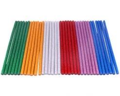 ASUPERMALL 25 PCS Bâton De Colle Chaude 7Mm Bricolage Manuel Transparent Couleur Flash Or Oignon Couleur Magique Bande Thermofusible Lumineuse Pour Coller La Réparation De Remplissage, Multicolore