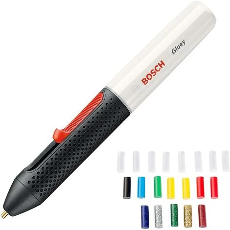 KARTOKNER Pistolet à Colle Chaude Sans-fil Bosch - Gluey (Livré Avec 20 X Mini-sticks De Colle, 2 X Batteries Rechargeables Et 1 Chargeur USB) 1 KARTOKNER Pistolet à Colle Chaude Sans-fil Bosch - Gluey (Livré Avec 20 X Mini-sticks De Colle, 2 X Batteries Rechargeables Et 1 Chargeur USB)