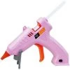 KARTOKNER Pistolet à Colle Chaude Sans Fil, Mini Pistolet à Colle Chaude USB Rechargeable électrique Outil De Pistolet à Colle Thermofusible Pour Artisanat De Bricolage, Réparations Rapides, Maison, école Rose