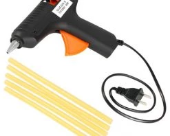 SUPERSELLER Pistolet à Colle Thermofusible 110-240V 40W Outil De Débosselage Sans Peinture Prise Américaine Avec 5 Bâtons De Colle