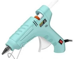 ECHOO Mini Pistolet à Colle Chaud, Manuel Ménagère Bricolage Colle Pistolet Pour Bureau/à La Main Décoration/décoration De Noël/cadeau 20W - Bleu 9 ECHOO Mini Pistolet à Colle Chaud, Manuel Ménagère Bricolage Colle Pistolet Pour Bureau/à La Main Décoration/décoration De Noël/cadeau 20W - Bleu -Pistolet à colle Soldes 54293704 5