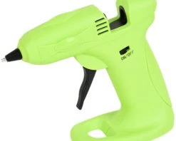 Pistolet à Colle Chaude Sans Fil - Mini Pistolet à Colle Rechargeable Par USB Batterie 2600mAh Avec 30 Bâtons De Colle De 7mm Pour Bricolage Scolaire Réparation Rapide Macaron