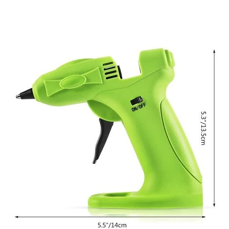 Pistolet à Colle Chaude Sans Fil - Mini Pistolet à Colle Rechargeable Par USB Batterie 2600mAh Avec 30 Bâtons De Colle De 7mm Pour Bricolage Scolaire Réparation Rapide Macaron 2 Pistolet à Colle Chaude Sans Fil - Mini Pistolet à Colle Rechargeable Par USB Batterie 2600mAh Avec 30 Bâtons De Colle De 7mm Pour Bricolage Scolaire Réparation Rapide Macaron – Image 2