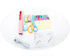 Kit Pistolet à Colle Chaude Rechargeable Avec Bâtons De Colle Courts Et Mini Stylo à Colle Chaude Sans Fil Macaron 7 Kit Pistolet à Colle Chaude Rechargeable Avec Bâtons De Colle Courts Et Mini Stylo à Colle Chaude Sans Fil Macaron -Pistolet à colle Soldes 54693869 3