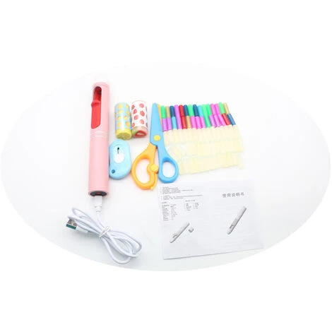Kit Pistolet à Colle Chaude Rechargeable Avec Bâtons De Colle Courts Et Mini Stylo à Colle Chaude Sans Fil Macaron 3 Kit Pistolet à Colle Chaude Rechargeable Avec Bâtons De Colle Courts Et Mini Stylo à Colle Chaude Sans Fil Macaron – Image 3