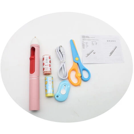 Kit Pistolet à Colle Chaude Rechargeable Avec Bâtons De Colle Courts Et Mini Stylo à Colle Chaude Sans Fil Macaron 4 Kit Pistolet à Colle Chaude Rechargeable Avec Bâtons De Colle Courts Et Mini Stylo à Colle Chaude Sans Fil Macaron – Image 4