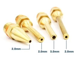 Kit De Buse De Pistolet à Colle En Cuivre Pistolet à Colle Thermofusible Pistolet à Colle Buse Buse Cuivre Sol Outil Macaron -Pistolet à colle Soldes 54693887 5