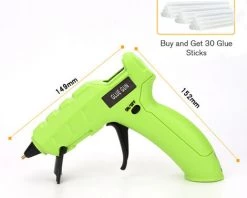 HAPPYSHOPPING Pistolet à Colle électrique Portable Sans Fil Rechargeable Par USB Pistolet à Colle Thermofusible Pour Usage Domestique Pistolet à Colle Manuel Avec Batterie Au Lithium Intégrée -Pistolet à colle Soldes 54821286 4