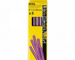 JARDIBRICODECO Cartouche De Colle Pistolet à Paillettes Violet