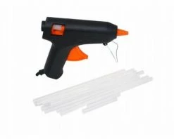 JARDIBRICODECO Pistolet à Colle Chaude 40w 22pcs De Colle Grand