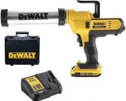 Pistolet à Mastic DEWALT XR 18V - 1 Batterie 2.0 Ah - Cartouche 300/400 Ml - DCE571D1-QW