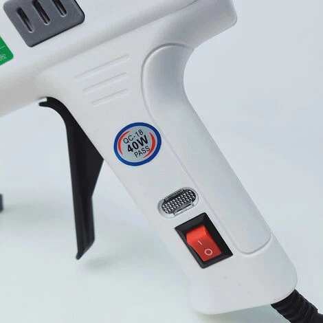 Cisea Pistolet à Colle 40W, Pistolet à Colle à Chauffage Rapide, Spécialement Conçu Pour Le Bricolage 3 Cisea Pistolet à Colle 40W, Pistolet à Colle à Chauffage Rapide, Spécialement Conçu Pour Le Bricolage – Image 3