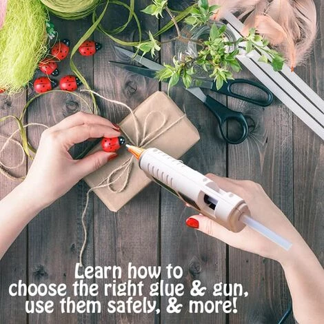 Cisea Pistolet à Colle 40W, Pistolet à Colle à Chauffage Rapide, Spécialement Conçu Pour Le Bricolage 4 Cisea Pistolet à Colle 40W, Pistolet à Colle à Chauffage Rapide, Spécialement Conçu Pour Le Bricolage – Image 4