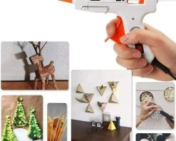 GRID COOL Mini Pistolet à Colle Chaude Pièces Pour DIY Small Art, Réparations Rapides Et à Domicile, Bureau Et école 7 GRID COOL Mini Pistolet à Colle Chaude Pièces Pour DIY Small Art, Réparations Rapides Et à Domicile, Bureau Et école -Pistolet à colle Soldes 58347389 3