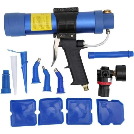GRID COOL Pistolet Pneumatique En Silicone (vitesse Réglable 310 Ml 230 X 300 Mm) 2 GRID COOL Pistolet Pneumatique En Silicone (vitesse Réglable 310 Ml 230 X 300 Mm) – Image 2