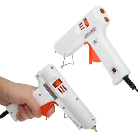 GRID COOL Pistolet à Colle Chaude100-240V 120W Pistolet à Colle Thermofusible Température Constante Réglable Blanc 2 GRID COOL Pistolet à Colle Chaude100-240V 120W Pistolet à Colle Thermofusible Température Constante Réglable Blanc – Image 2