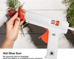 GRID COOL Pistolet à Colle Chaude100-240V 120W Pistolet à Colle Thermofusible Température Constante Réglable Blanc 8 GRID COOL Pistolet à Colle Chaude100-240V 120W Pistolet à Colle Thermofusible Température Constante Réglable Blanc -Pistolet à colle Soldes 58347412 4