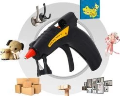 GRID COOL Pistolet à Colle Chaude - Pistolet à Colle Sans Fil USB Chauffe 2,5 à 5 Heures - Pour L'école, Le Bricolage, L'artisanat 7 GRID COOL Pistolet à Colle Chaude - Pistolet à Colle Sans Fil USB Chauffe 2,5 à 5 Heures - Pour L'école, Le Bricolage, L'artisanat -Pistolet à colle Soldes 58347453 3