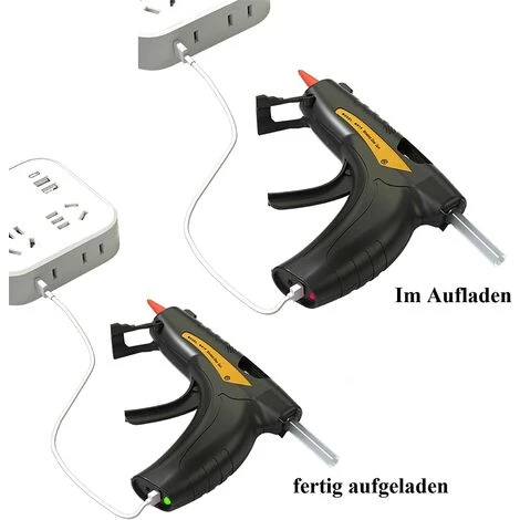 GRID COOL Pistolet à Colle Chaude - Pistolet à Colle Sans Fil USB Chauffe 2,5 à 5 Heures - Pour L'école, Le Bricolage, L'artisanat 5 GRID COOL Pistolet à Colle Chaude - Pistolet à Colle Sans Fil USB Chauffe 2,5 à 5 Heures - Pour L'école, Le Bricolage, L'artisanat – Image 5