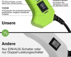 GRID COOL Pistolet à Colle Chaude Puissance – 60Electrique Outils En Silicone Pour Bricolage Maison Bureau Réparation Décoration 6 GRID COOL Pistolet à Colle Chaude Puissance – 60Electrique Outils En Silicone Pour Bricolage Maison Bureau Réparation Décoration -Pistolet à colle Soldes 58347464 2