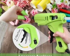 GRID COOL Pistolet à Colle Chaude Puissance – 60Electrique Outils En Silicone Pour Bricolage Maison Bureau Réparation Décoration 8 GRID COOL Pistolet à Colle Chaude Puissance – 60Electrique Outils En Silicone Pour Bricolage Maison Bureau Réparation Décoration -Pistolet à colle Soldes 58347464 4