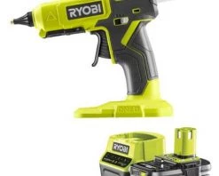 Pack RYOBI Pistolet à Colle 2 Températures 18V OnePlus RGL18-0 - 1 Batterie 2.5Ah - 1 Chargeur Rapide RC18120-125