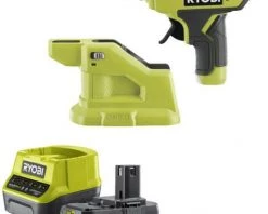 Pack RYOBI Pistolet à Colle 18V OnePlus RGLM18-0 - 1 Batterie 2.0Ah - 1 Chargeur Rapide