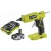 Pack RYOBI Pistolet à Colle 18V OnePlus R18GLU-0 - 1 Batterie 3.0Ah High Energy - 1 Chargeur Ultra Rapide