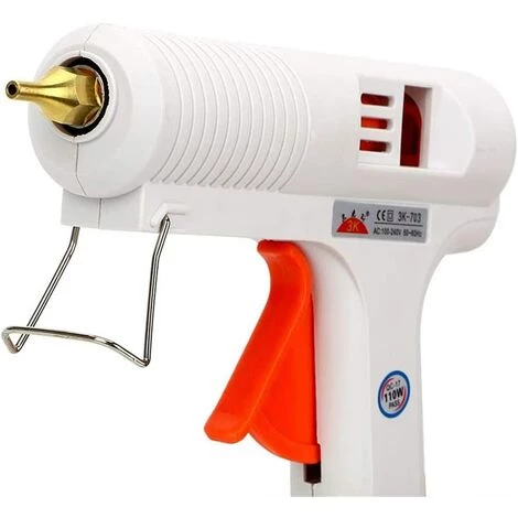 MINKUROW Pistolet à Colle Chaude Professionnel De 110 W Avec Pistolet à Colle Chaude à Buse Réglable En Température Et Anti-goutte Pour L'artisanat Bricolage Arts, Réparation à Domicile 3 MINKUROW Pistolet à Colle Chaude Professionnel De 110 W Avec Pistolet à Colle Chaude à Buse Réglable En Température Et Anti-goutte Pour L'artisanat Bricolage Arts, Réparation à Domicile – Image 3
