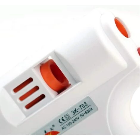 MINKUROW Pistolet à Colle Chaude Professionnel De 110 W Avec Pistolet à Colle Chaude à Buse Réglable En Température Et Anti-goutte Pour L'artisanat Bricolage Arts, Réparation à Domicile 4 MINKUROW Pistolet à Colle Chaude Professionnel De 110 W Avec Pistolet à Colle Chaude à Buse Réglable En Température Et Anti-goutte Pour L'artisanat Bricolage Arts, Réparation à Domicile – Image 4