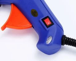 OUSUDELA Pistolet à Colle Chaude Pistolet A Colle - Pistolet Colle De Colle Pour Pistolet Le Artisanat, DIY, Maison, Bricolage, Bureau-Bleuge (sans Bâton De Colle Chaude) -Pistolet à colle Soldes 60280015 2