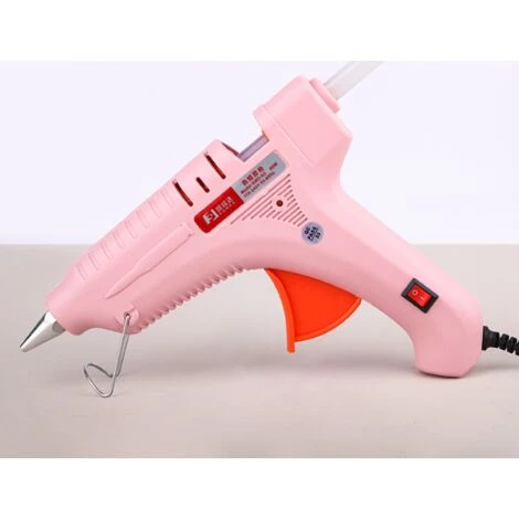 OUSUDELA 100W Pistolet En Silicone Chaud Artisanat Bâtons Réparations Maison Réparations Art Festival Décoration (sans Bâton De Colle Chaude) 2 OUSUDELA 100W Pistolet En Silicone Chaud Artisanat Bâtons Réparations Maison Réparations Art Festival Décoration (sans Bâton De Colle Chaude) – Image 2